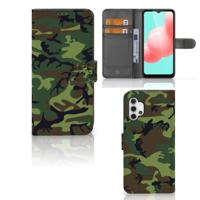 Samsung Galaxy A32 5G | Telefoon Hoesje | Army Dark