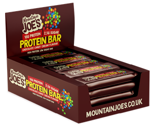 Mountain Joe&apos;s Protein Bar Choco Candy Cream (12 x 55 gr)