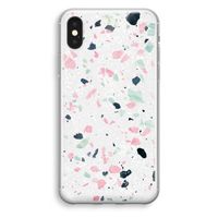 Terrazzo N°3: iPhone XS Transparant Hoesje