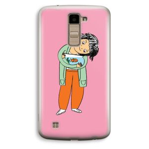 Visknuffel: LG K10 (2016) Transparant Hoesje