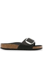 Birkenstock sandales en cuir Madrid à boucles - Noir Birkenstock sandales en cuir Madrid à boucles - Noir