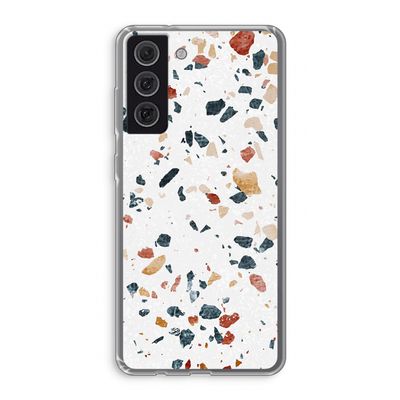 Terrazzo N°4: Samsung Galaxy S21 FE Transparant Hoesje