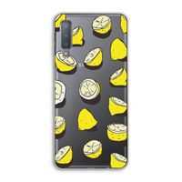 When Life Gives You Lemons...: Samsung Galaxy A7 (2018) Transparant Hoesje