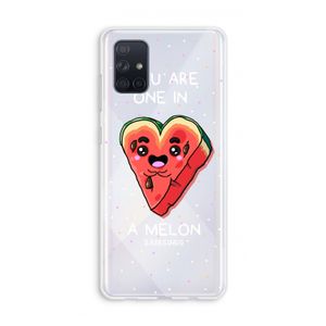 One In A Melon: Galaxy A71 Transparant Hoesje