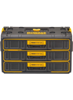 DeWalt ToughSystem 2.0 koffer met 3 lades - DWST08330-1