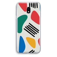 Illustratieve pop 1: Samsung Galaxy J3 (2017) Transparant Hoesje