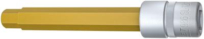 HAZET Dopsleutelbit 986SL-12 · 1/2 inch (12,5 mm) vierkant hol · Binnen-zeskant-profiel · SW 12 mm