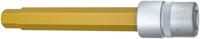 HAZET Dopsleutelbit 986SL-12 · 1/2 inch (12,5 mm) vierkant hol · Binnen-zeskant-profiel · SW 12 mm