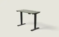Desktronic HomePro bureau Zwart / Olijfgroen / 120x60 cm
