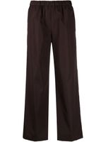 ASPESI pantalon ample à taille élastiquée - Marron