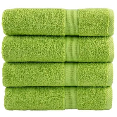 Handdoeken SOLUND 4 st 600 g/m 50x100 cm appelgroen