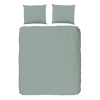 Dekbedovertrek Pure Uni Effen 200x200 Cm Lichtgroen Anti Allergie & Anti Huisstofmijt Pure - Dekbed-Discounter.nl