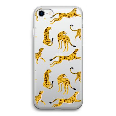 Luipaard: iPhone SE 2020 Transparant Hoesje