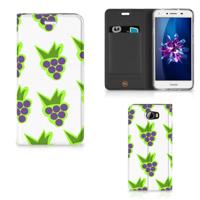 Huawei Y5 2 | Y6 Compact | Flip Style Cover | Druiven Huawei Y5 2 | Y6 Compact | Flip Style Cover | Druiven
