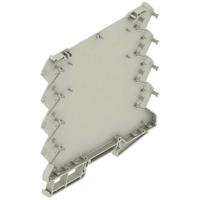 Weidmüller CH20M6 BP 4P-4P GY LF 1 1261516 DIN-rail-behuizing basiselement Gesloten, Voor DIN-rail montage 6.1 x 110.7 Kunststof Grijs 50 stuk(s) - thumbnail