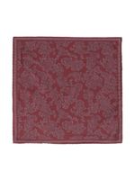 Brunello Cucinelli foulard à motif cachemire - Rouge