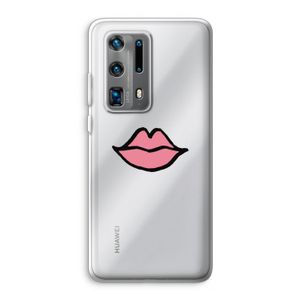 Kusje: Huawei P40 Pro Plus Transparant Hoesje