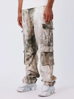 Project x Paris Realtree Jeans Heren Beige - Maat S - Kleur: Beige | Soccerfanshop