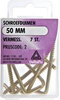 Schroefduim 50mm vermess 7st - Deltafix