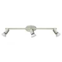 Eglo Led plafondspotBuzz rvs 3-lichts - 92597