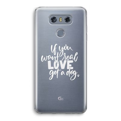 Partner in crime: LG G6 Transparant Hoesje