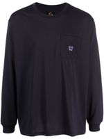 Needles t-shirt à logo appliqué - Violet