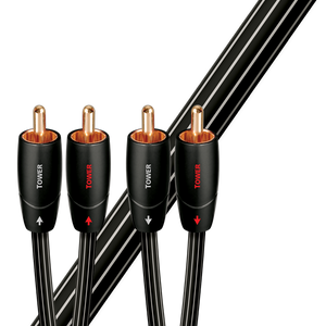 Audioquest Analoge Interconnect Tower 2x RCA - 2x RCA - 2 meter