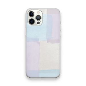 Square pastel: iPhone 12 Pro Max Transparant Hoesje