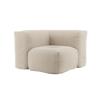 Soft Sofa Indoor - Corner - Beige - SACKit