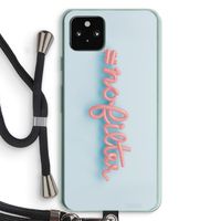#nofilter: Pixel 5a 5G Transparant Hoesje met koord