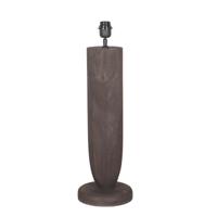 Lorinne Brown mangohouten tafellampvoet enkel Lorinne Brown mangohouten tafellampvoet enkel