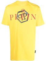 Philipp Plein t-shirt à logo imprimé - Jaune - thumbnail