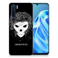 Silicone Back Case OPPO A91 Skull Hair - thumbnail