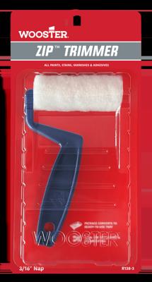 Wooster Zip Trim Lakvilt Roller & Bakje