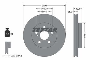 Remschijf 92301703
