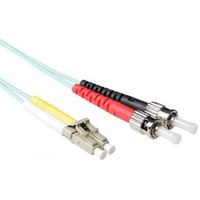 ACT 7 meter LSZH Multimode 50/125 OM3 glasvezel patchkabel duplex met LC en STconnectoren