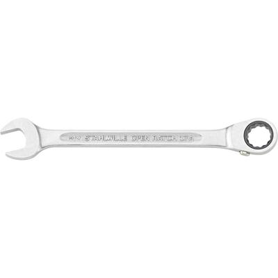 Stahlwille 41474242 OPEN RATCH 17a 13/16 15° Steek-ringratelsleutel