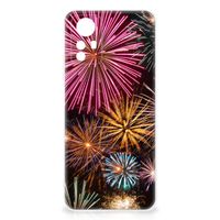 Xiaomi Redmi Note 12S Silicone Back Cover Vuurwerk - thumbnail