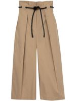 3.1 Phillip Lim pantalon ample à coupe courte - Tons neutres