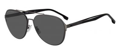 Hugo Boss zonnebril 1216/F/SK SVK/M9 heren cat.3 zwart/grijs