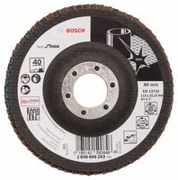 Bosch Accessoires 1 Lamellenschijf 115 X581, Best for Inox haaks, 40 - 2608608263
