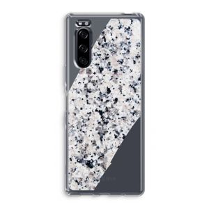 Gespikkelde marmer: Sony Xperia 5 Transparant Hoesje