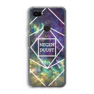 Negenduust ruimte: Google Pixel 3a Transparant Hoesje