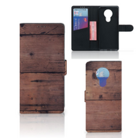 Nokia 5.3 Book Style Case Old Wood - thumbnail