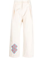 Adish pantalon ample à logo imprimé - Tons neutres