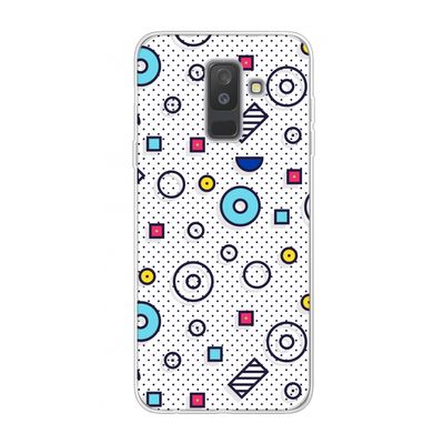 8-bit N°9: Samsung Galaxy A6 Plus (2018) Transparant Hoesje