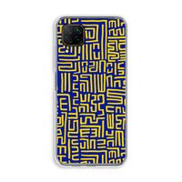 Majorelle Blue Print: Huawei P40 Lite Transparant Hoesje