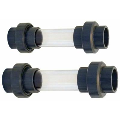 Europond Zichtglas 63mm - Transparante PVC Koppeling voor Efficiënt Vijverbeheer