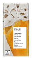 Vivani Stracciatella White Chocolate Cocoa Nibs Vivani Stracciatella White Chocolate Cocoa Nibs