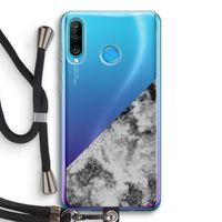 Onweer: Huawei P30 Lite Transparant Hoesje met koord